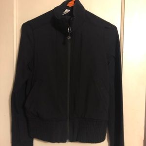 Lululemon Black Bomber Jacket